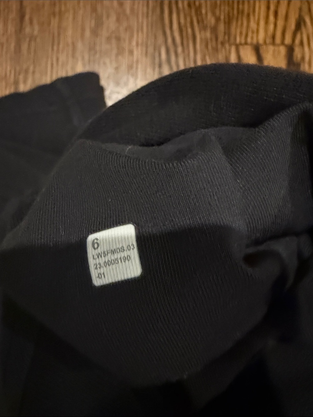 Lululemon Black wide leg sweatpants - Picture 8 of 8